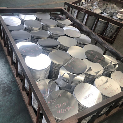 80-1600mm Diâmetro 0,3-6mm Espessura Disco de círculo de alumínio personalizável para utensílios de cozinha de alta qualidade