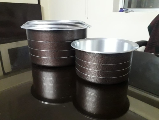 Fabricantes de utensílios de cozinha de alumínio revestido de boa qualidade sem adesivos