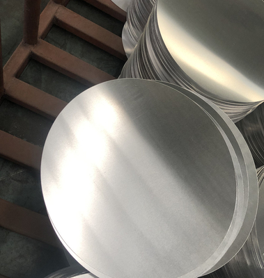 Fabricante Enviado Placa de Alumínio Prata Redonda 2024 Nova Para utensílios de cozinha Preço baixo