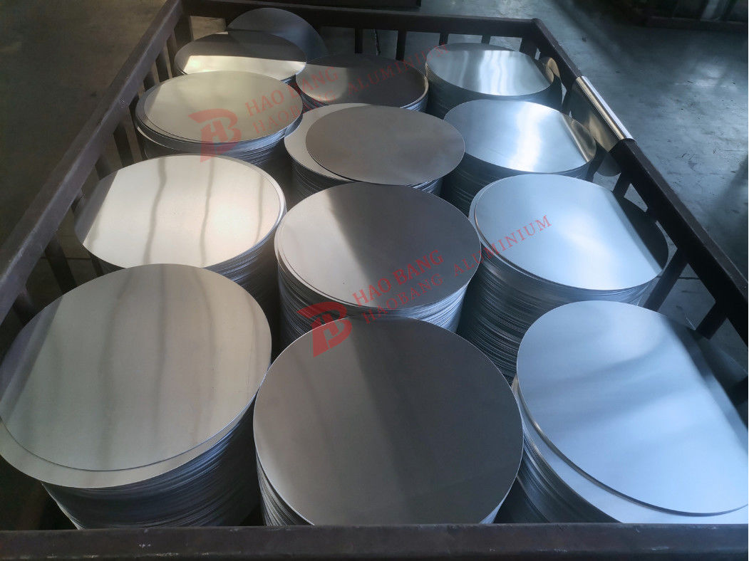 Discos de alumínio Círculos personalizáveis para várias aplicações de utensílios de cozinha com espessura entre 0,3 e 6 milímetros