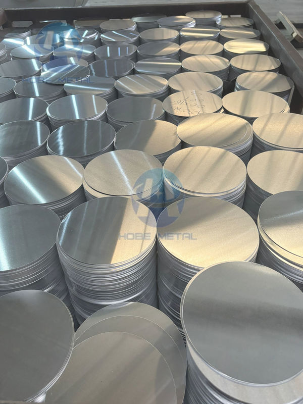 Círculos de Alumínio Prateado de Longa Duração 1050/1060 80-1600MM para Projetos Domésticos