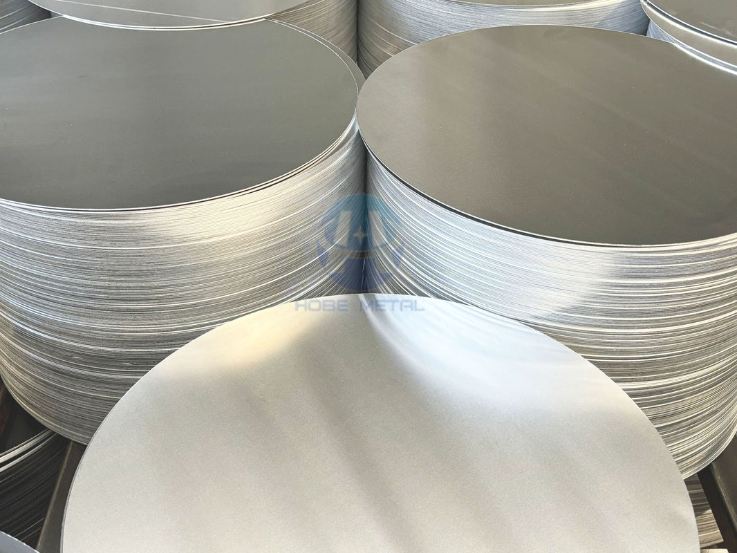 High-Shine Silvery Aluminum Circles 1050/1080 80-1600MM for Household Fixtures