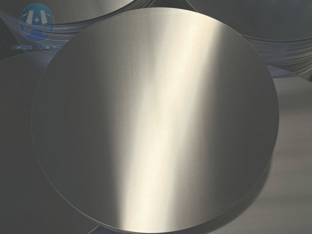 Círculos de alumínio prateado resistentes à ferrugem 1080/1100 0,3-6,0MM para acessórios de decoração