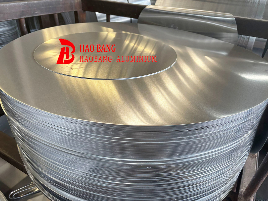 GB/T3880 ASTM B209 Padrão 1 Série Círculo de Alumínio para utensílios de cozinha de superfície lisa