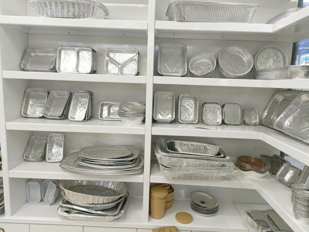 Recipientes de alumínio laminado a frio para alimentos, 500mm de diâmetro