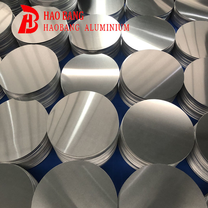 Círculos de alumínio prateado resistentes à ferrugem 1080/1100 0,3-6,0MM para acessórios de decoração