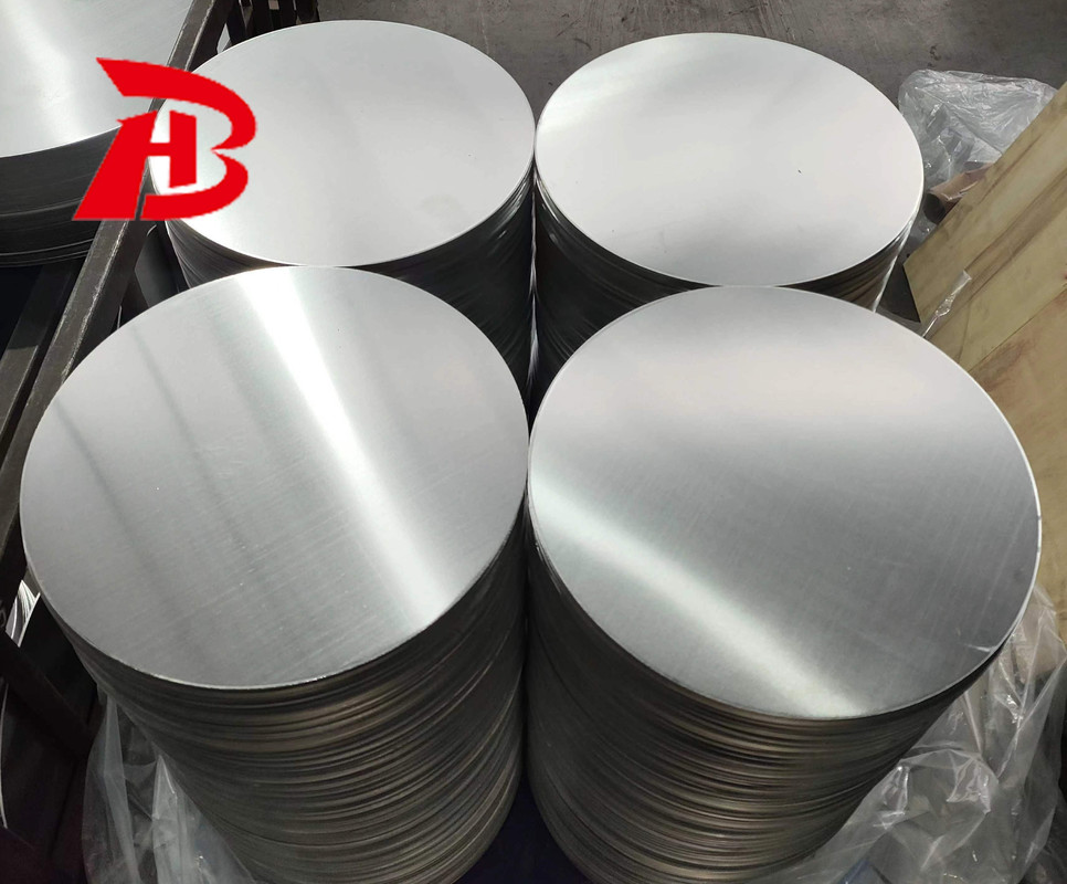 Círculo de alumínio personalizado 100-1000 mm Diâmetro Superfície lisa Desenho profundo para estampação industrial