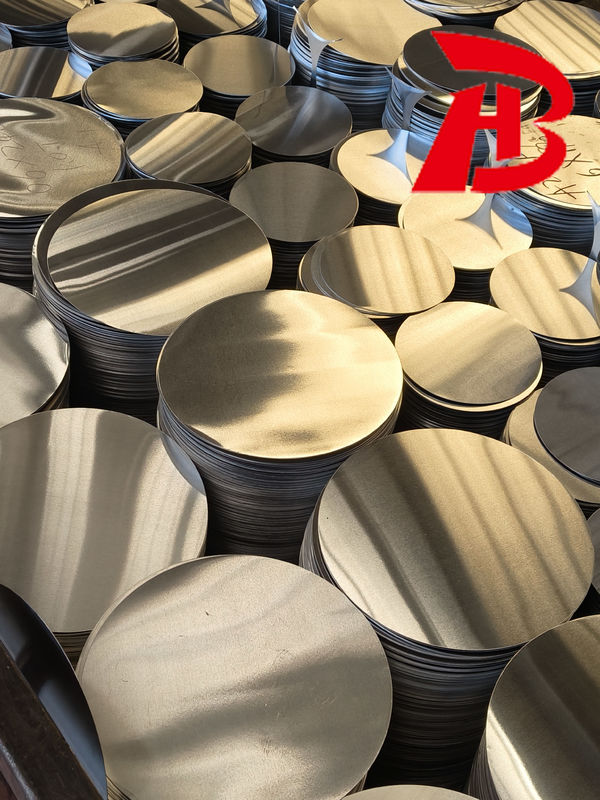 CC DC Raw Material Aluminum Circle 1050 1060 3003 Alloy O H18 Temper Custom Size Deep Drawing Disc