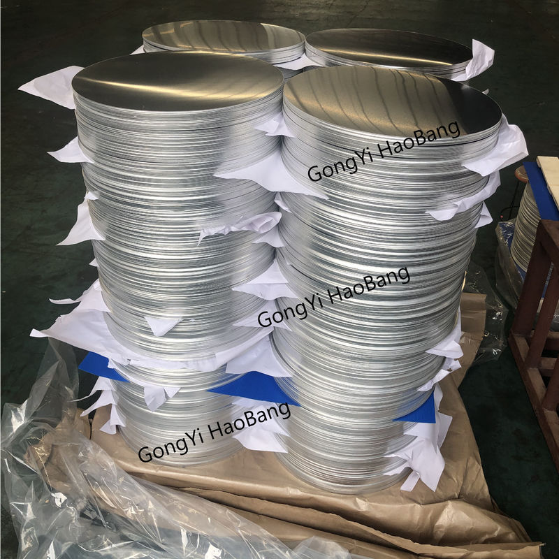 Círculos de Alumínio Prateado de Longa Duração 1050/1060 80-1600MM para Projetos Domésticos