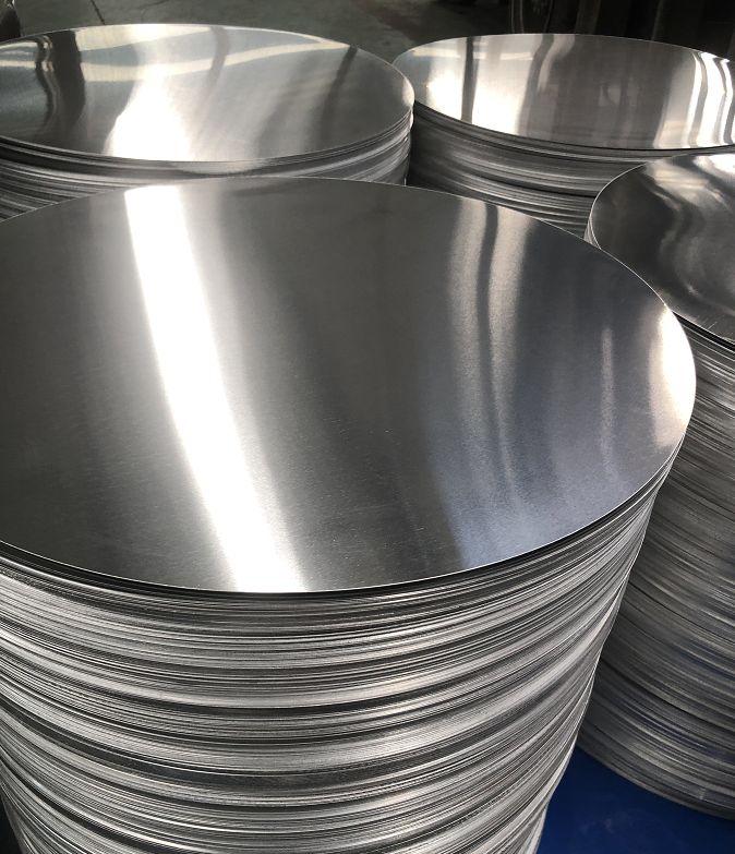 Círculos de Alumínio Prateado de Longa Duração 1050/1060 80-1600MM para Projetos Domésticos