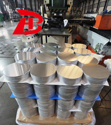 Alumínio em branco circular de corte de precisão resistente à corrosão 1050/1060/1080/1100 Φ80-1600MM 0,3-6,0MM Para a produção de acessórios de hardware