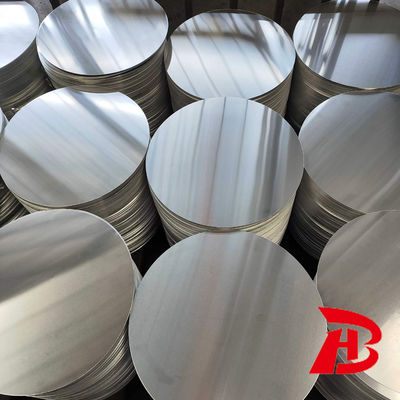 Círculos de alumínio prateado brilhante 1080/1100 0.3-6.0MM para renovação doméstica