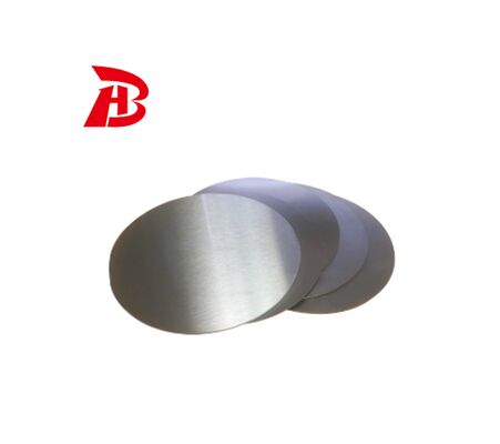 Disco de Alumínio de Alta Planitude 1050/3003 Ligação O H12 Temperatura CC DC Material Resistente a rachaduras de desenho profundo Diâmetro personalizado para vasos de panelas Estampagem industrial